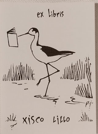 Ex-libris de Xisco Lillo
